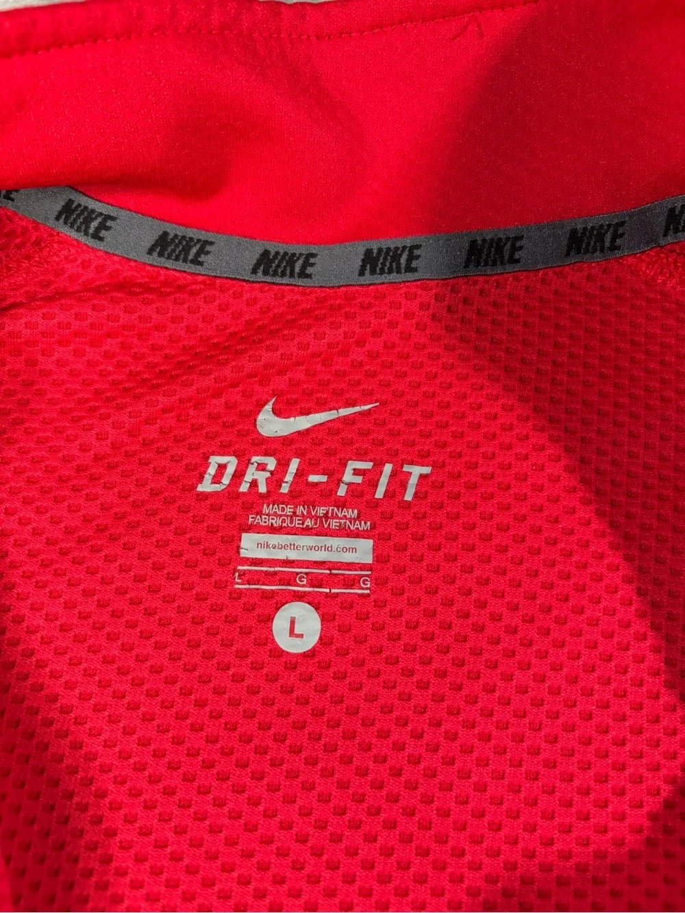 Nike Red Dri-FIT Houston Cougars Quarter-Zip Pullover